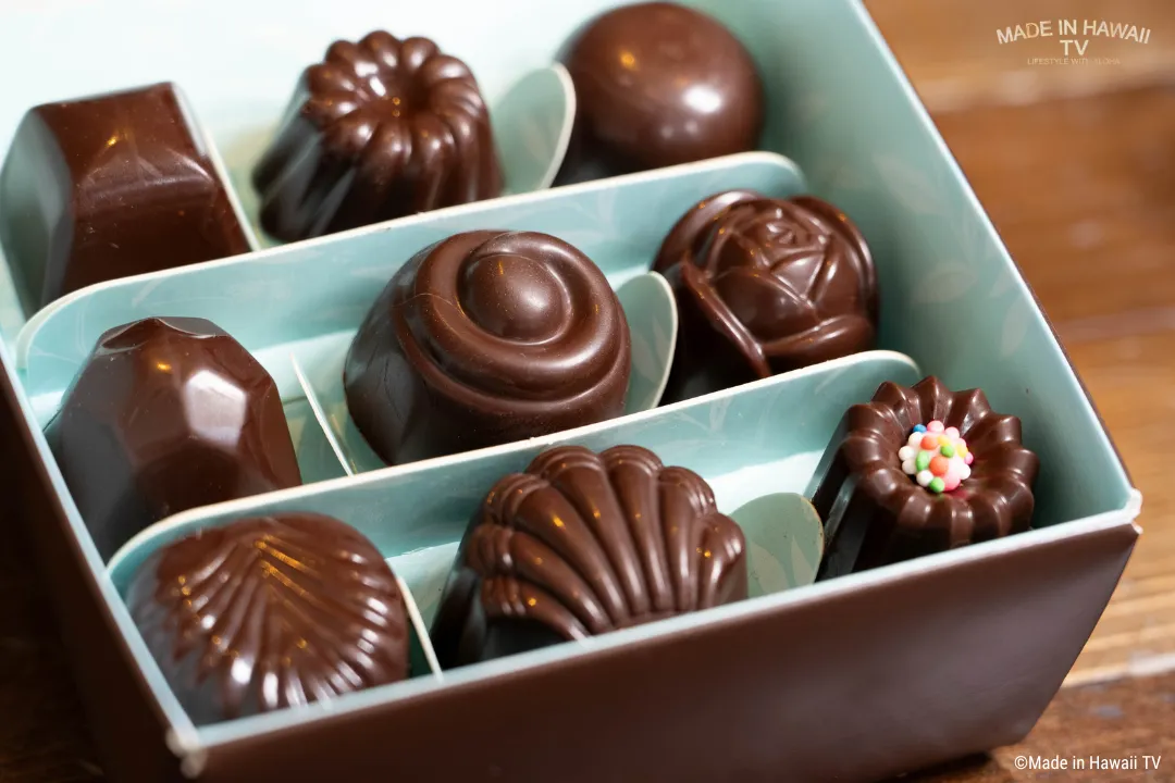 マノアのチョコレート店・ショコレアのボックス入りトリュフ